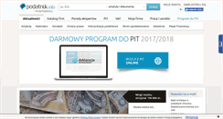Desktop Screenshot of podatnik.info